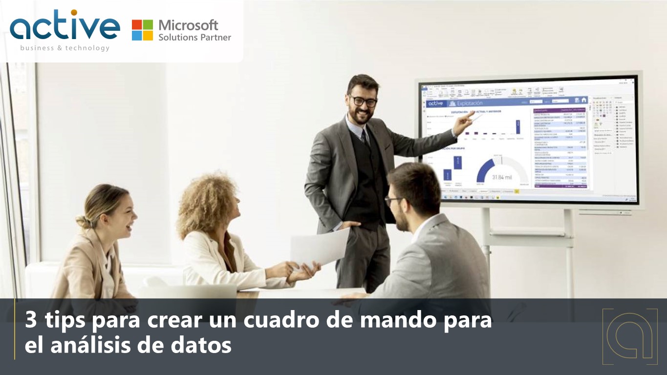Cuadro de mando para el análisis de datos
