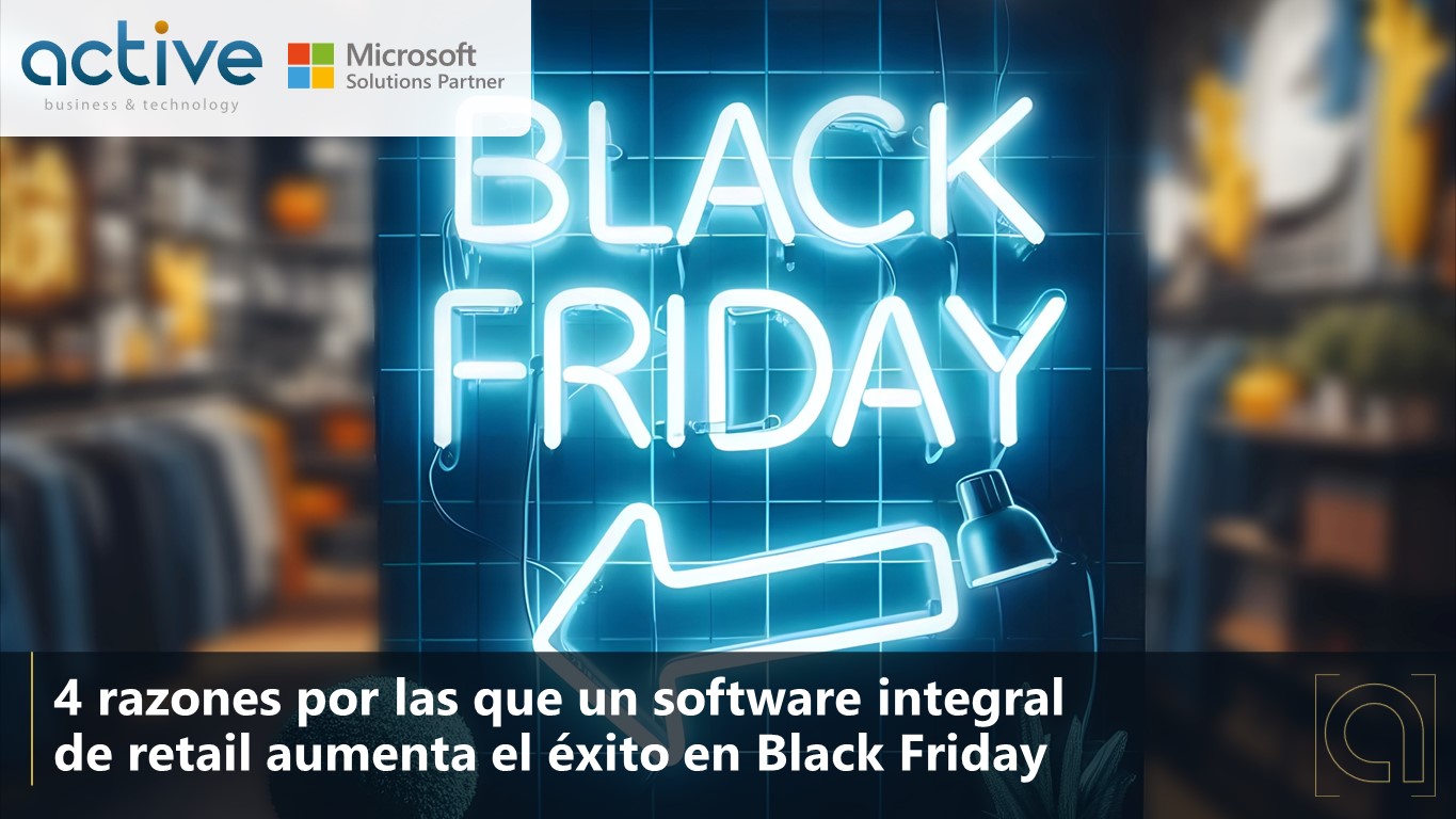 software integral de retail en Black Friday